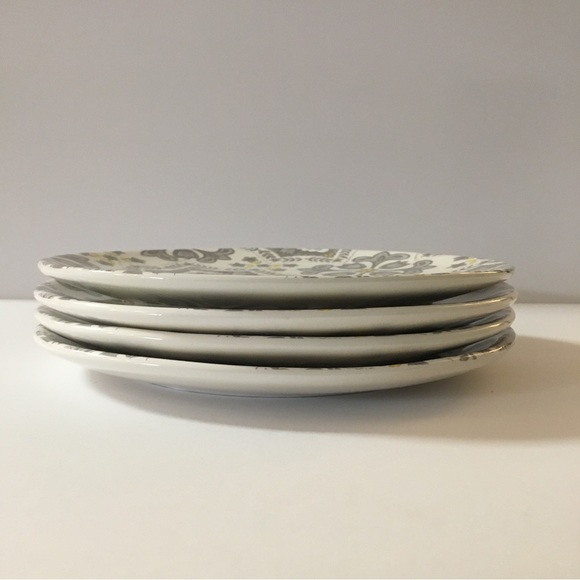 4 Pier 1 Imports Malina Tapestry Earthenware Round Salad Plates - Picture 4 of 13